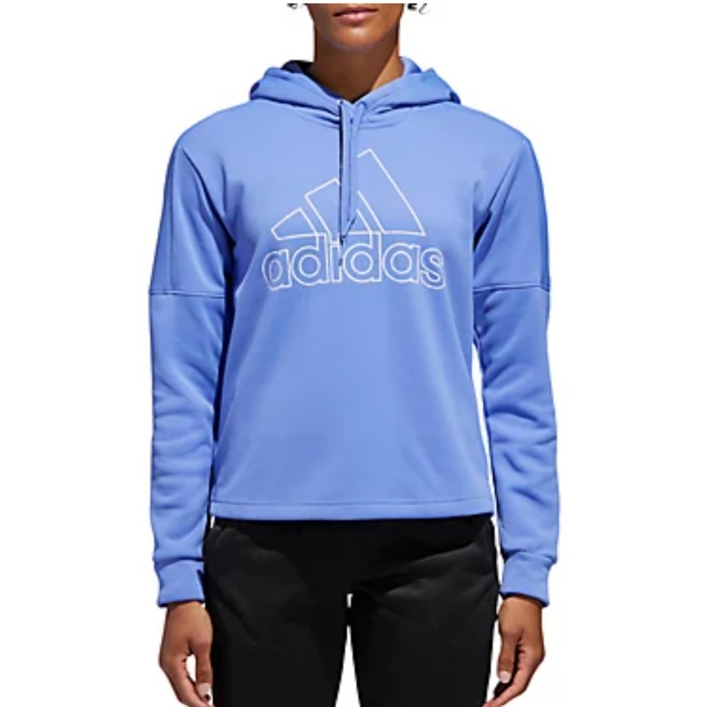 Adidas BOS Blue Pullover Style Hoodie L